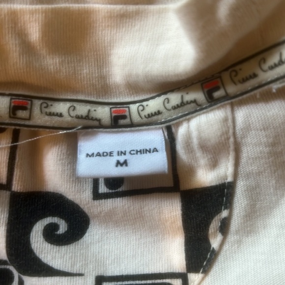 FILA + Pierre Cardin UO Exclusive Target T Shirt Men's Size M - Picture 7 of 8